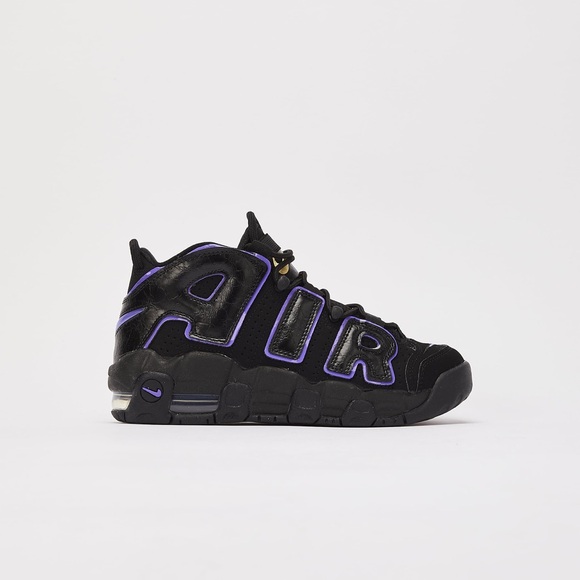 Brand New Nike Air More Uptempo “Black Action Grape” Big Kids